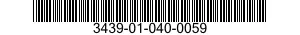 3439-01-040-0059  3439010400059 010400059