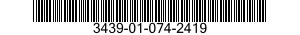 3439-01-074-2419  3439010742419 010742419