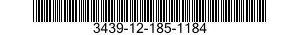 3439-12-185-1184 FRONTPLATTE 3439121851184 121851184
