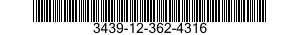 3439-12-362-4316 TIP,ELECTRIC SOLDERING IRON 3439123624316 123624316