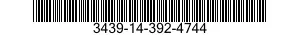 3439-14-392-4744 ELECTRODE SUPERIEUR 3439143924744 143924744