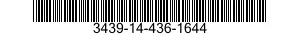 3439-14-436-1644 ROD,WELDING 3439144361644 144361644