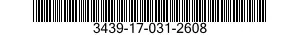 3439-17-031-2608 ELECTRODE,WELDING 3439170312608 170312608
