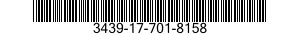 3439-17-701-8158 BRAZING ALLOY,SILVER 3439177018158 177018158