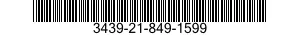3439-21-849-1599 ELECTRODE,WELDING 3439218491599 218491599