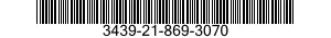 3439-21-869-3070 SPINDLE-SHAFT ASSEMBLY 3439218693070 218693070