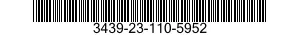 3439-23-110-5952 ELECTRODE,WELDING 3439231105952 231105952