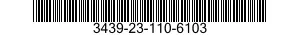 3439-23-110-6103 ELECTRODE,WELDING 3439231106103 231106103