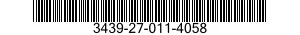 3439-27-011-4058 ELECTRODE,WELDING 3439270114058 270114058