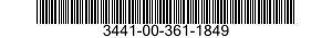 3441-00-361-1849  3441003611849 003611849