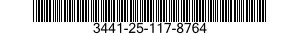 3441-25-117-8764  3441251178764 251178764