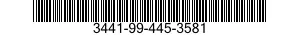 3441-99-445-3581  3441994453581 994453581