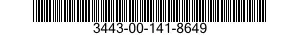 3443-00-141-8649  3443001418649 001418649