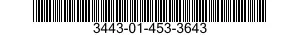 3443-01-453-3643 PLATE,FEED,DIME 3443014533643 014533643