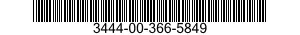 3444-00-366-5849  3444003665849 003665849