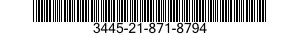 3445-21-871-8794  3445218718794 218718794