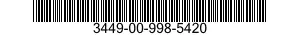 3449-00-998-5420 MARKING MACHINE,METAL 3449009985420 009985420