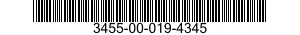 3455-00-019-4345 CUTTER BIT,TOOL HOLDER 3455000194345 000194345