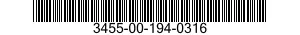 3455-00-194-0316  3455001940316 001940316