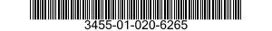 3455-01-020-6265  3455010206265 010206265