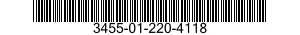 3455-01-220-4118 CUTTER,MILLING,END 3455012204118 012204118