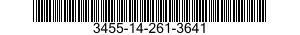 3455-14-261-3641  3455142613641 142613641