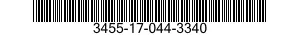 3455-17-044-3340 CUTTER,MILLING,ANGLE 3455170443340 170443340
