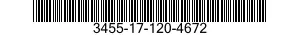 3455-17-120-4672 CUTTER BIT,TOOL HOLDER 3455171204672 171204672
