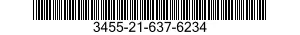 3455-21-637-6234 REAMER,MACHINE 3455216376234 216376234