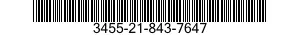 3455-21-843-7647 REAMER,MACHINE 3455218437647 218437647