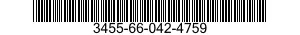 3455-66-042-4759 CUTTER,MILLING,SIDE 3455660424759 660424759