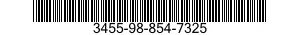 3455-98-854-7325 INSERT,CUTTING TOOL 3455988547325 988547325