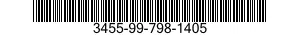 3455-99-798-1405 CUTTER BIT,TOOL HOL 3455997981405 997981405
