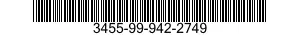 3455-99-942-2749 CUTTER,MILLING,SIDE 3455999422749 999422749