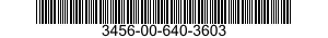 3456-00-640-3603 ROLL SET,ROLLER TUBE EXPANDER 3456006403603 006403603