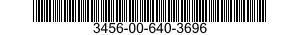 3456-00-640-3696 ROLL SET,ROLLER TUBE EXPANDER 3456006403696 006403696