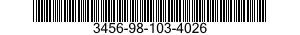 3456-98-103-4026  3456981034026 981034026