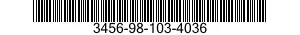 3456-98-103-4036  3456981034036 981034036