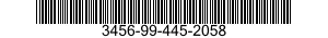 3456-99-445-2058  3456994452058 994452058