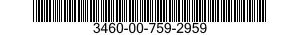 3460-00-759-2959 COLLET,SPECIAL 3460007592959 007592959