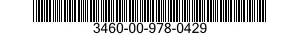 3460-00-978-0429  3460009780429 009780429