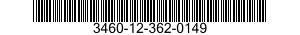3460-12-362-0149 COLLET,MACHINE 3460123620149 123620149
