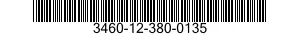 3460-12-380-0135 MANDREL,EXPANSION 3460123800135 123800135