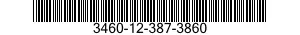 3460-12-387-3860 WHEEL,BUFFING 3460123873860 123873860