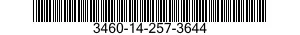 3460-14-257-3644  3460142573644 142573644