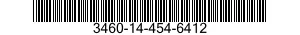 3460-14-454-6412 MANDREL,MACHINE,SOLID 3460144546412 144546412
