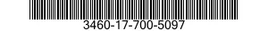 3460-17-700-5097 BOORSTANG 3460177005097 177005097