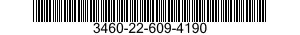 3460-22-609-4190 COLLET,MACHINE 3460226094190 226094190