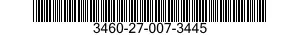3460-27-007-3445 HOLDER,CUTTING TOOL 3460270073445 270073445
