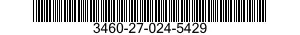 3460-27-024-5429 WHEEL,ABRASIVE 3460270245429 270245429